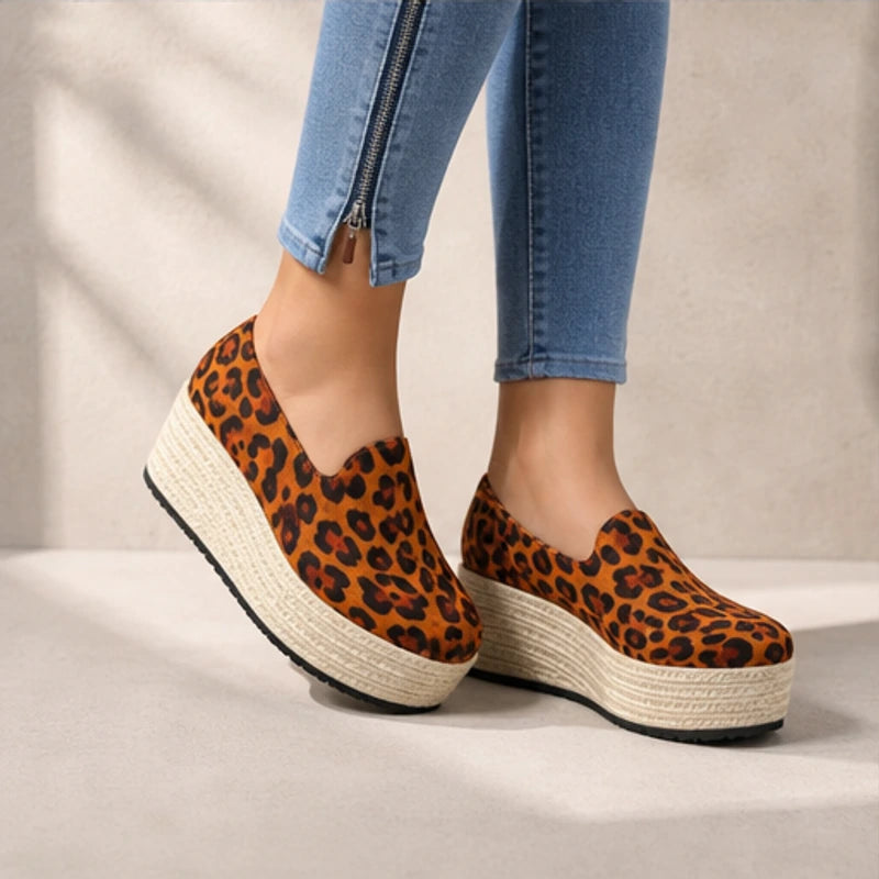 Ranella Rise Platforms - Leopard - Shoes - Brondals - Image 1