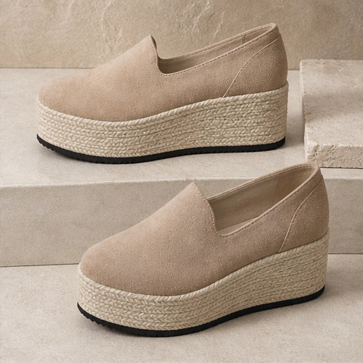 Ranella Rise Platforms - Khaki - slip-on shoes - Brondals - Image 3