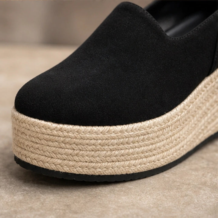 Ranella Rise Platforms - Black - slip-on shoes - Brondals - Image 3