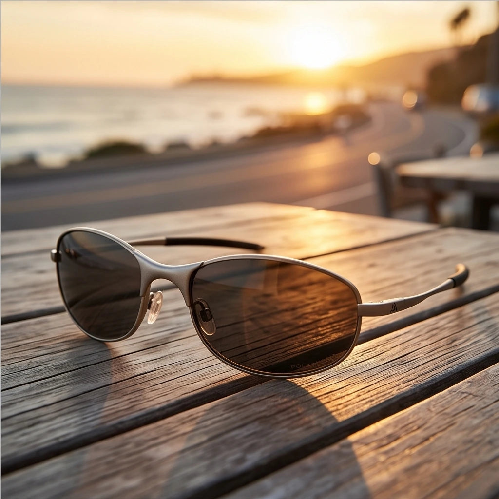 Ridgeline Polarized Sport Sunglasses - Silver - men's sunglasses - Brondals - Image 5