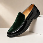 Rutherford Leather Loafers - Green - Men's Footwear > Loafers - Brondals - Image 1
