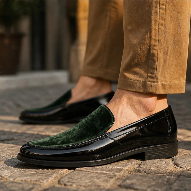 Rutherford Leather Loafers - Green - Shoes - Brondals - Image 3