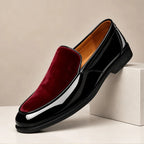 Rutherford Leather Loafers - Red - Men's Footwear > Loafers - Brondals - Image 1