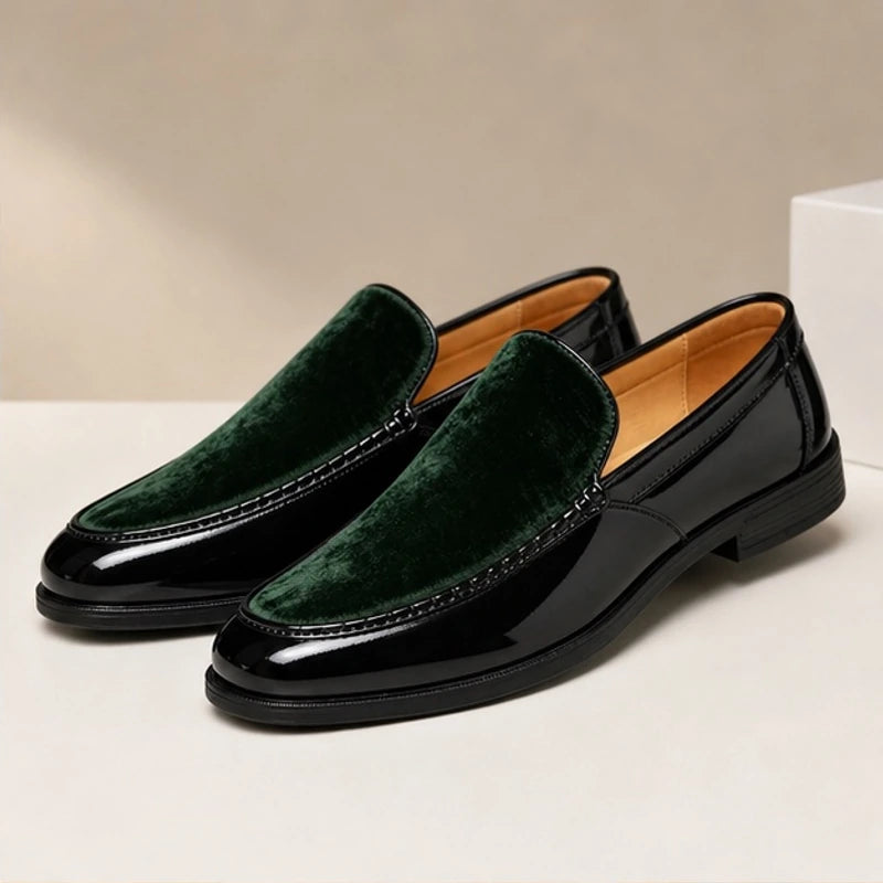 Rutherford Leather Loafers - Green - mens shoes - Brondals - Image 2