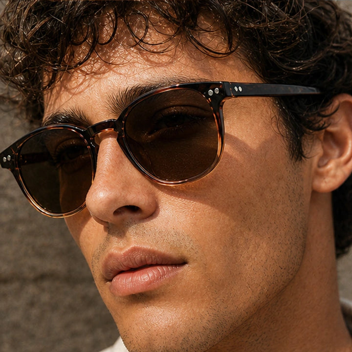 San Marino Sunglasses - Havana - acetate frame - Brondals - Image 4