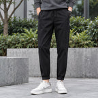 Saxon Men's Cuffed Tapered Jogger Pants - Black - Men's Clothing > Pants > Jogger Pants - Brondals - Image 1