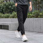 Saxon Men's Cuffed Tapered Jogger Pants - Black - Men's Clothing > Pants > Jogger Pants - Brondals - Image 2