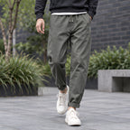 Saxon Men's Cuffed Tapered Jogger Pants - Olive - Men's Clothing > Pants > Jogger Pants - Brondals - Image 2