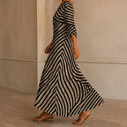 Serafina Abstract Midi Dress - Multicolor - Department: Women - Brondals - Image 3