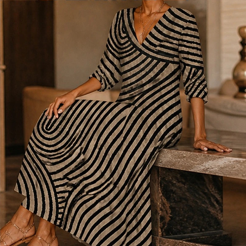 Serafina Abstract Midi Dress - Multicolor - Product Type: Dresses - Brondals - Image 4