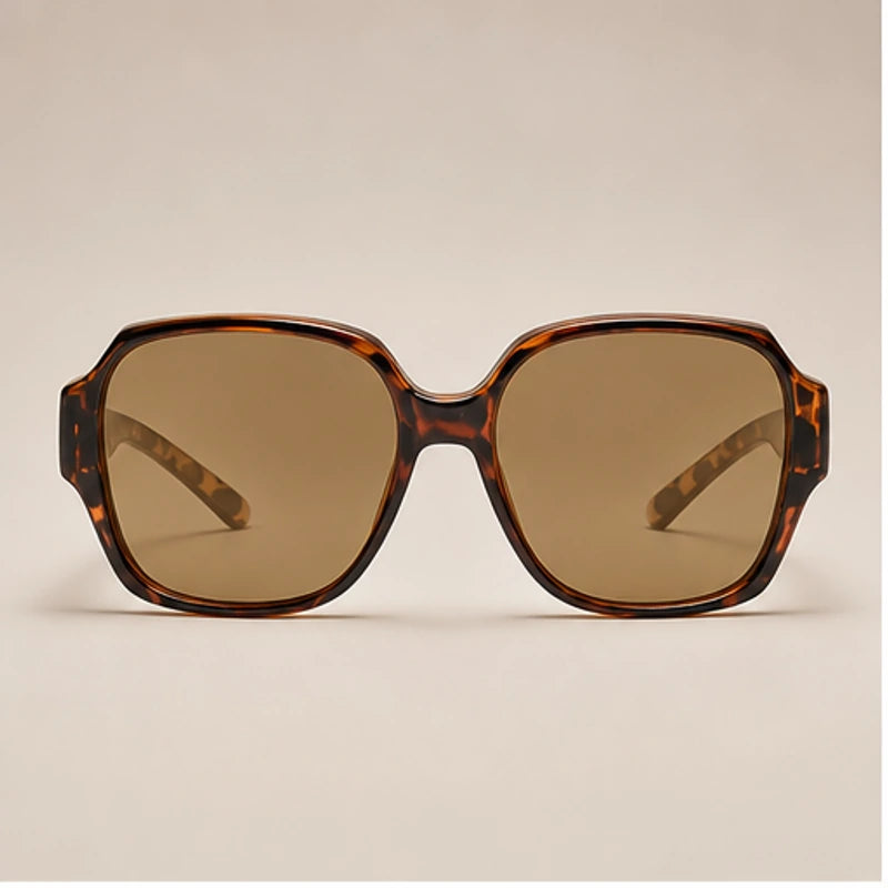 Auburn Catwalk Square Sunglasses - Tortoise - Sunglasses - Brondals - Image 1