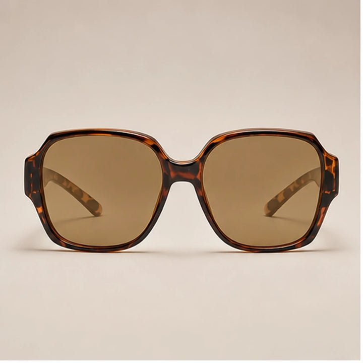 Auburn Catwalk Square Sunglasses - Tortoise - Sunglasses - Brondals - Image 1