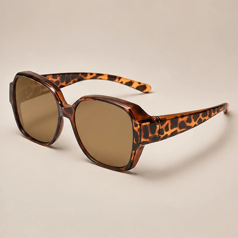 Auburn Catwalk Square Sunglasses - Tortoise - sunglasses - Brondals - Image 2