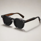 Mercer Rivet Square Sunglasses - Midnight Tortoise - square sunglasses - Brondals - Image 2