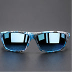 Trailcrest Performance Polarized Sunglasses - Comic Blue - Sunglasses - Brondals - Image 1