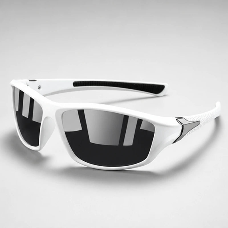 AeroRidge Sport Wrap Sunglasses - White - sport sunglasses - Brondals - Image 2