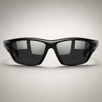 AeroRidge Sport Wrap Sunglasses - Black - Sunglasses - Brondals - Image 1