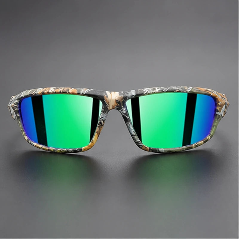 Trailcrest Performance Polarized Sunglasses - Camo Green - Sunglasses - Brondals - Image 1