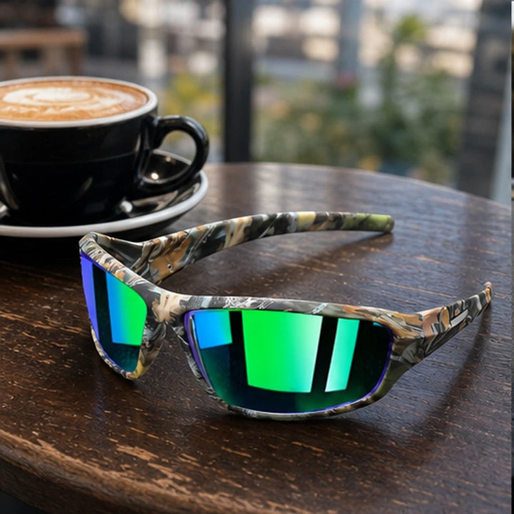 Trailcrest Performance Polarized Sunglasses - Camo Green - performance sunglasses - Brondals - Image 4