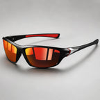 AeroRidge Sport Wrap Sunglasses - Red - sport sunglasses - Brondals - Image 2