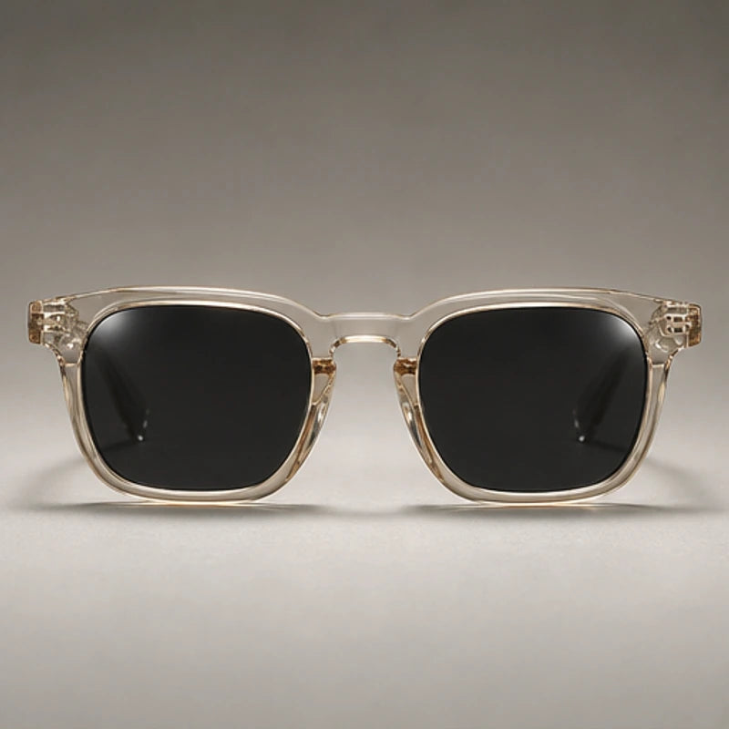 Mercer Rivet Square Sunglasses - Champagne Crystal - Sunglasses - Brondals - Image 1