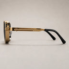 Sterling Edge Square Sunglasses - Gold - square frame - Brondals - Image 3