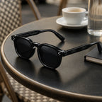 Mercer Rivet Square Sunglasses - Jet Black - everyday eyewear - Brondals - Image 7