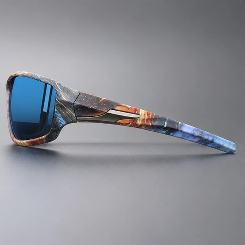 Trailcrest Performance Polarized Sunglasses - Galaxy Blue - polarized sunglasses - Brondals - Image 3