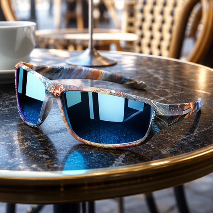 Trailcrest Performance Polarized Sunglasses - Galaxy Blue - performance sunglasses - Brondals - Image 4