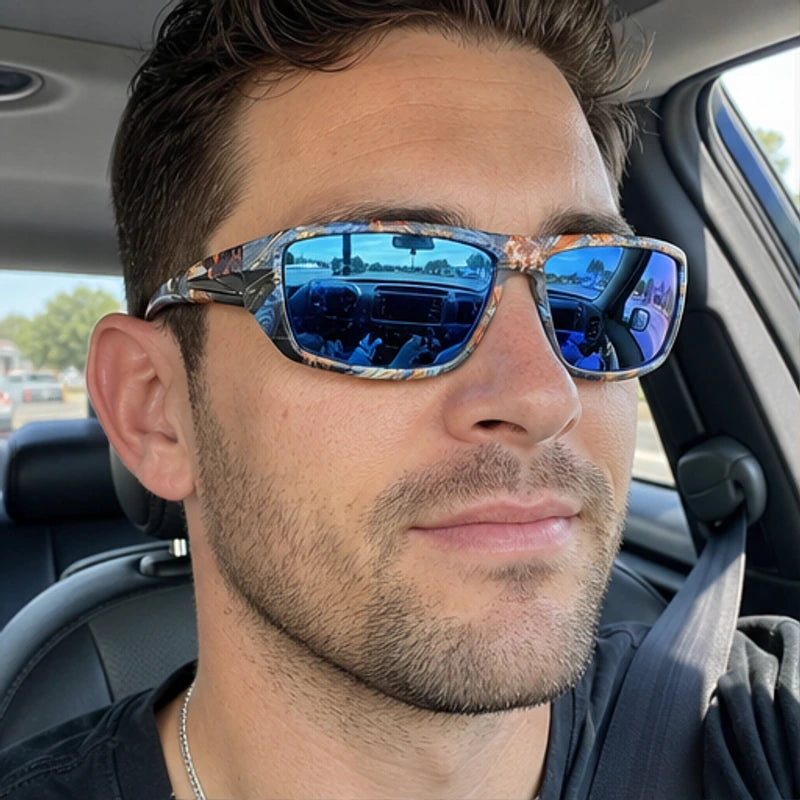 Trailcrest Performance Polarized Sunglasses - Galaxy Blue - uv protection - Brondals - Image 5