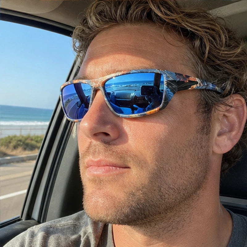 Trailcrest Performance Polarized Sunglasses - Galaxy Blue - sports eyewear - Brondals - Image 6
