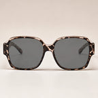 Auburn Catwalk Square Sunglasses - Leopard - Sunglasses - Brondals - Image 1