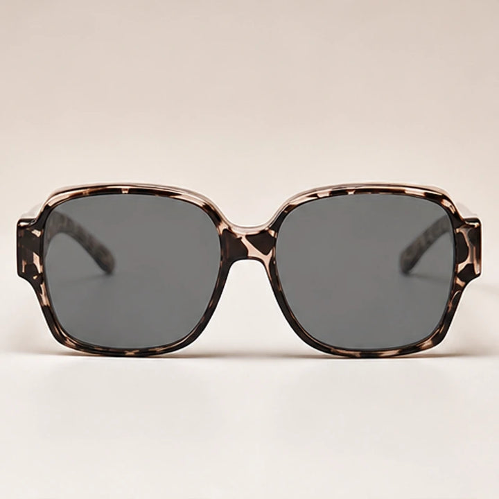 Auburn Catwalk Square Sunglasses - Leopard - Sunglasses - Brondals - Image 1