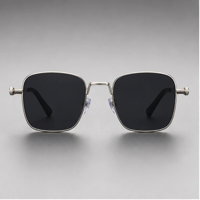 Sterling Edge Square Sunglasses - Silver - Sunglasses - Brondals - Image 1