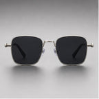 Sterling Edge Square Sunglasses - Silver - Sunglasses - Brondals - Image 1