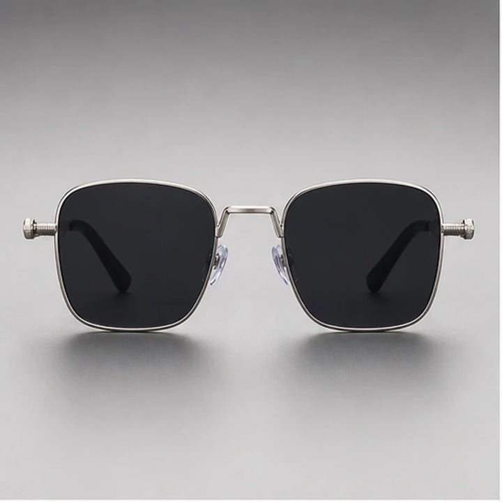 Sterling Edge Square Sunglasses - Silver - Sunglasses - Brondals - Image 1