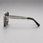 Sterling Edge Square Sunglasses - Silver - square frame - Brondals - Image 3