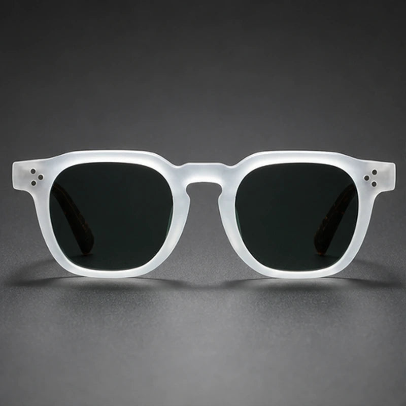 Mercer Rivet Square Sunglasses - Ivory Tortoise - Sunglasses - Brondals - Image 1