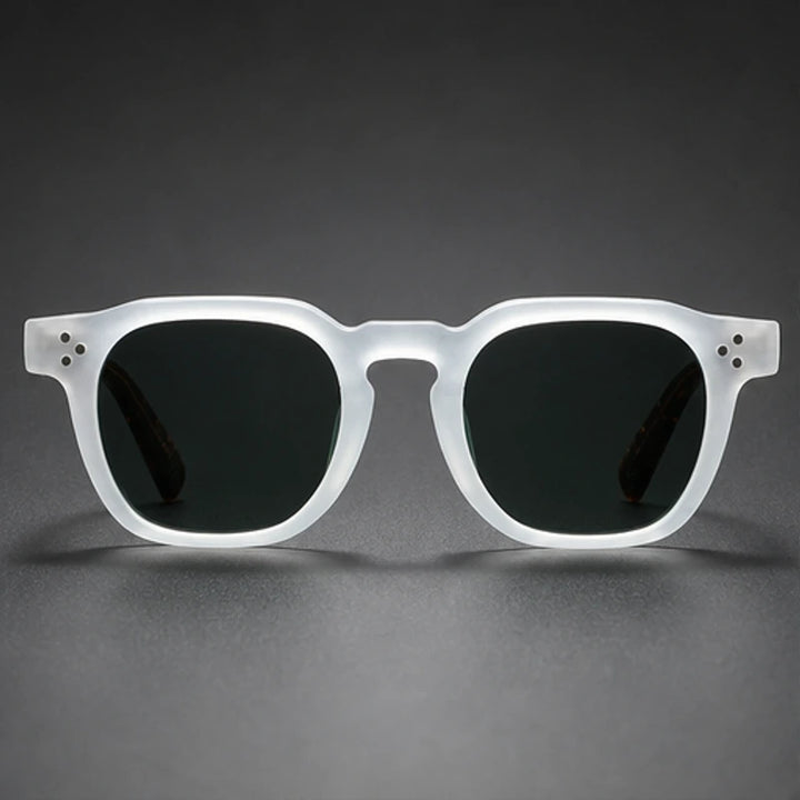 Mercer Rivet Square Sunglasses - Ivory Tortoise - Sunglasses - Brondals - Image 1