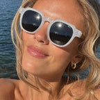 Mercer Rivet Square Sunglasses - Ivory Tortoise - everyday eyewear - Brondals - Image 7