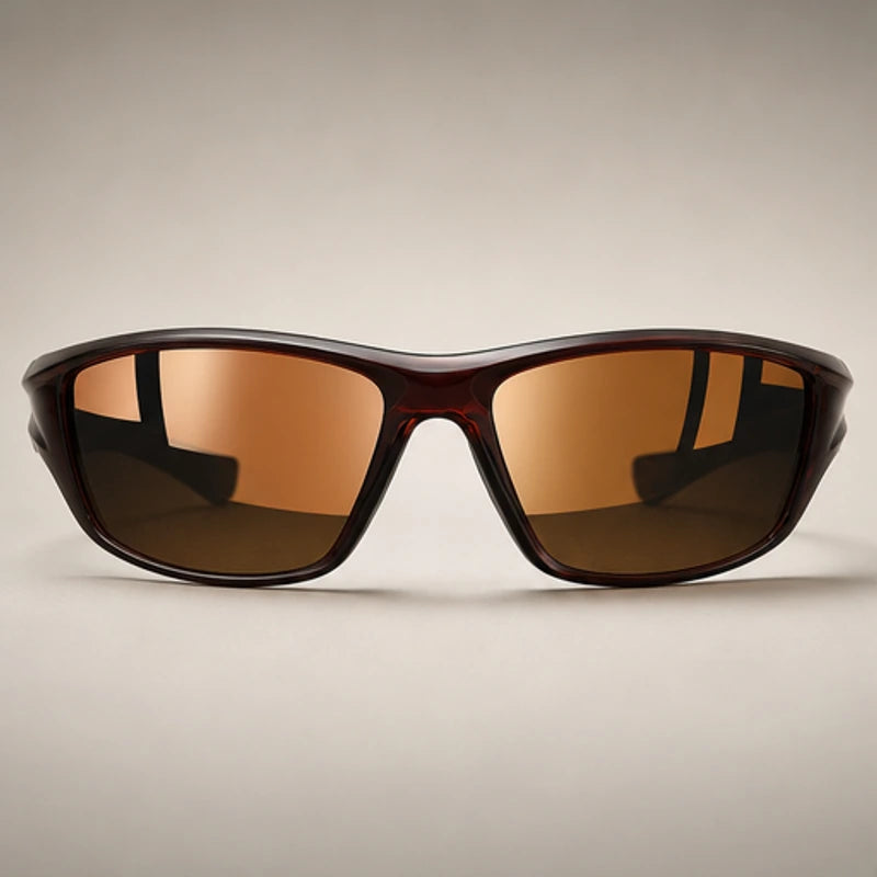 AeroRidge Sport Wrap Sunglasses - Bronze - Sunglasses - Brondals - Image 1