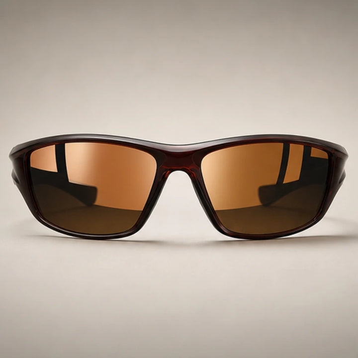 AeroRidge Sport Wrap Sunglasses - Bronze - Sunglasses - Brondals - Image 1