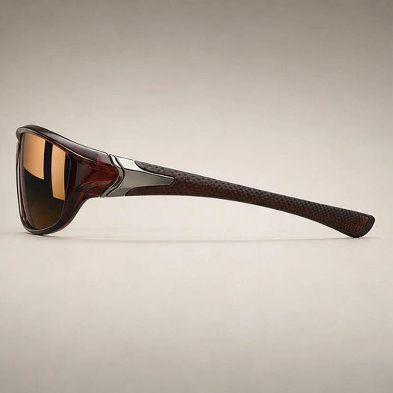 AeroRidge Sport Wrap Sunglasses - Bronze - wrap sunglasses - Brondals - Image 3