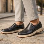 Sheldon Leather Slip-On Shoes - Black - male - Brondals - Image 3