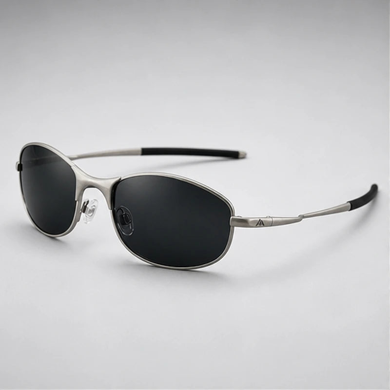 Ridgeline Polarized Sport Sunglasses - Silver - Sunglasses - Brondals - Image 1