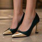 Sofia Pointed-Toe Pumps - Cypress - footwear - Brondals - Image 4