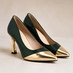 Sofia Pointed-Toe Pumps - Cypress - Footwear > Heels > Pointed-Toe Pumps - Brondals - Image 1