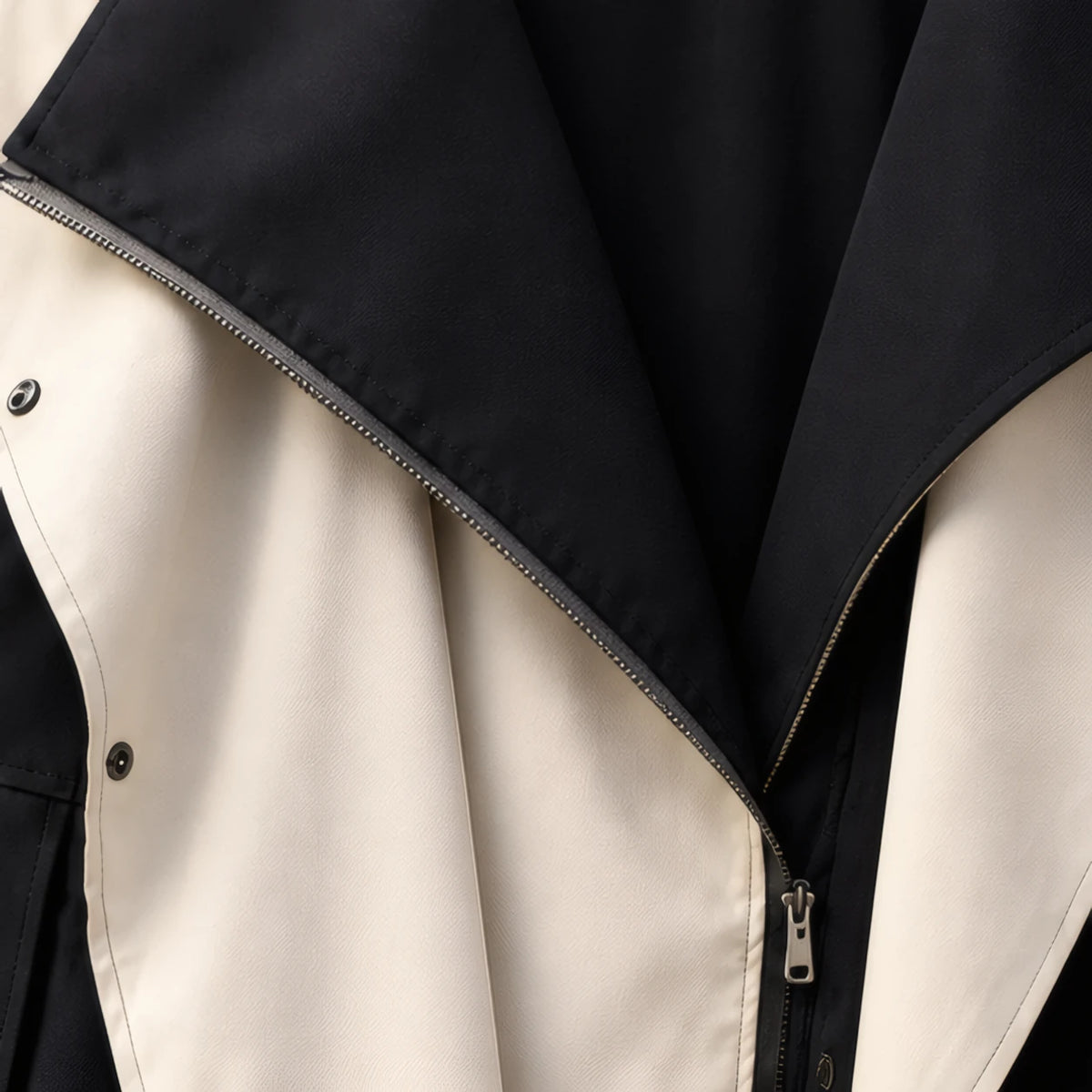 Sorcha Women's Layered Windbreaker - Black - Product Type: Jackets - Brondals - Image 4