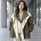 Sorcha Women's Layered Windbreaker - Green - Men's Clothing > Outerwear > Windbreaker Jackets - Brondals - Image 1