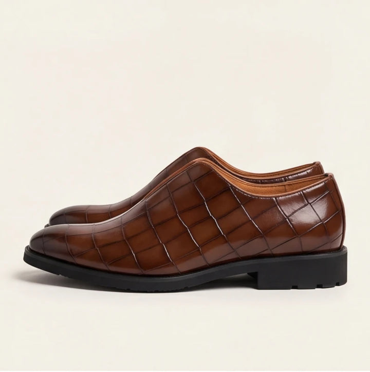 Torino Genuine Leather Loafers - Brown - mens loafers - Brondals - Image 2
